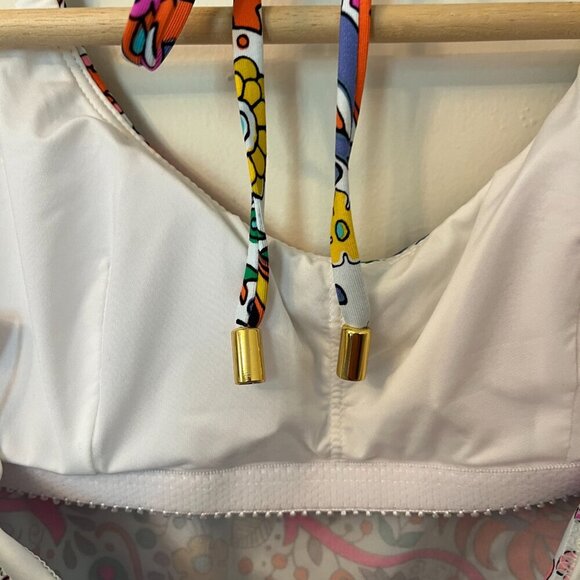 Trina Turk Halter Scarf Style Bikini Top - NWT - Size 4 - Picture 6 of 6